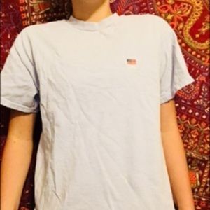 brandy melville cropped over sized tee